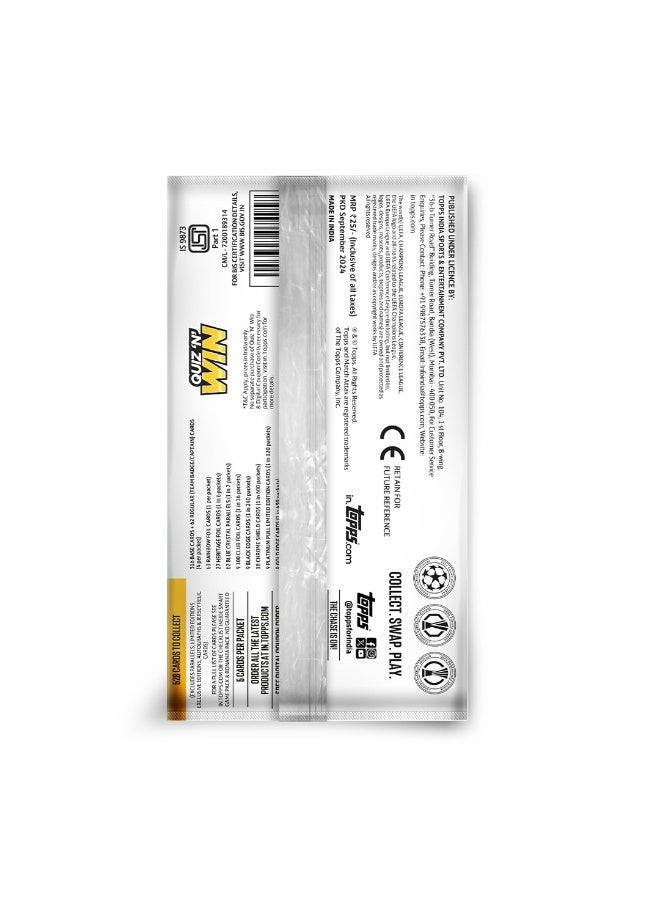 Topps UEFA Champions League Match Attax Trading Card Game (Flow Pack of 40) - Image 2